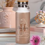 Μπουκάλι Θερμός, Ανοξείδωτo με Προσωποποίηση, Line Girl