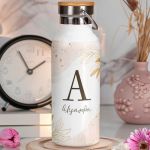 Μπουκάλι Θερμός, Ανοξείδωτo με Προσωποποίηση, Love Laugh