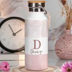 Μπουκάλι Θερμός, Ανοξείδωτo με Προσωποποίηση, Pink Form