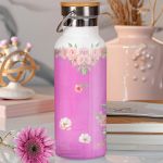 Μπουκάλι Θερμός, Ανοξείδωτo με Προσωποποίηση, Glow Swan