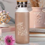 Μπουκάλι Θερμός, Ανοξείδωτo με Προσωποποίηση, Line Girl