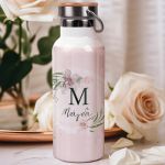 Μπουκάλι Θερμός, Ανοξείδωτo με Προσωποποίηση, Floral Joy