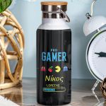 Μπουκάλι Θερμός, Ανοξείδωτo με Προσωποποίηση, Pacman