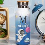 Μπουκάλι Θερμός, Ανοξείδωτo με Προσωποποίηση, Space Boy