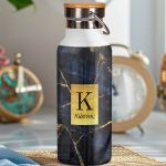 Μπουκάλι Θερμός, Ανοξείδωτo με Προσωποποίηση, Superb Marble