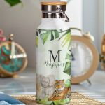 Μπουκάλι Θερμός, Ανοξείδωτo με Προσωποποίηση, Jungle