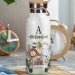 Μπουκάλι Θερμός, Ανοξείδωτo με Προσωποποίηση, Safari