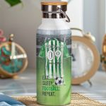 Μπουκάλι Θερμός, Ανοξείδωτo με Προσωποποίηση, Green King