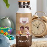 Μπουκάλι Θερμός, Ανοξείδωτo με Προσωποποίηση, Basketball