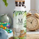 Μπουκάλι Θερμός, Ανοξείδωτo με Προσωποποίηση, Jungle