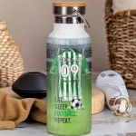 Μπουκάλι Θερμός, Ανοξείδωτo με Προσωποποίηση, Green King