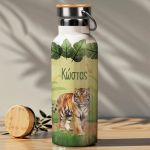 Μπουκάλι Θερμός, Ανοξείδωτo με Προσωποποίηση, Roar Tiger