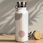 Μπουκάλι Θερμός, Ανοξείδωτo με Προσωποποίηση, Shape Art