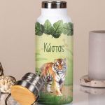 Μπουκάλι Θερμός, Ανοξείδωτo με Προσωποποίηση, Roar Tiger
