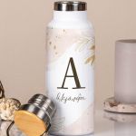 Μπουκάλι Θερμός, Ανοξείδωτo με Προσωποποίηση, Love Laugh