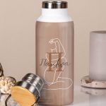 Μπουκάλι Θερμός, Ανοξείδωτo με Προσωποποίηση, Line Girl