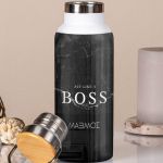 Μπουκάλι Θερμός, Ανοξείδωτo με Προσωποποίηση, Like A Boss