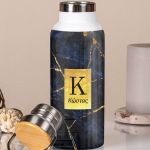 Μπουκάλι Θερμός, Ανοξείδωτo με Προσωποποίηση, Superb Marble