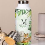 Μπουκάλι Θερμός, Ανοξείδωτo με Προσωποποίηση, Jungle