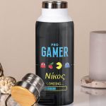 Μπουκάλι Θερμός, Ανοξείδωτo με Προσωποποίηση, Pacman