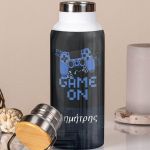 Μπουκάλι Θερμός, Ανοξείδωτo με Προσωποποίηση, Gamer