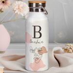 Μπουκάλι Θερμός, Ανοξείδωτo με Προσωποποίηση, Art Face