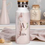 Μπουκάλι Θερμός, Ανοξείδωτo με Προσωποποίηση, Floral Circle