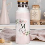 Μπουκάλι Θερμός, Ανοξείδωτo με Προσωποποίηση, Floral Joy