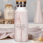 Μπουκάλι Θερμός, Ανοξείδωτo με Προσωποποίηση, Floral Circle