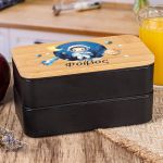 Δοχείου Φαγητού 2 Επιπέδων, με το Όνομα του Παιδιού, Astro Life