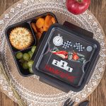 Δοχείο Φαγητού με Χώρισμα & το Όνομα του Παιδιού, Motor Fun