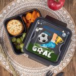 Δοχείο Φαγητού με Χώρισμα & το Όνομα του Παιδιού, Shot Goal