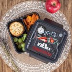 Δοχείο Φαγητού με Χώρισμα & το Όνομα του Παιδιού, Motor Fun