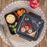 Δοχείο Φαγητού με Χώρισμα & το Όνομα του Παιδιού, Truck Race