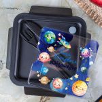 Δοχείο Φαγητού με Χώρισμα & το Όνομα του Παιδιού, Explore Time