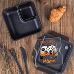 Δοχείο Φαγητού με Χώρισμα & το Όνομα του Παιδιού, Pro Gamer