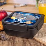 Δοχείο Φαγητού με Χώρισμα & το Όνομα του Παιδιού, Space Out