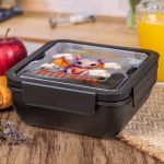 Δοχείο Φαγητού με Χώρισμα & το Όνομα του Παιδιού, Dragon Sky