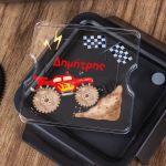 Δοχείο Φαγητού με Χώρισμα & το Όνομα του Παιδιού, Truck Race