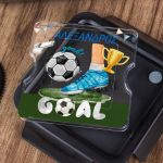 Δοχείο Φαγητού με Χώρισμα & το Όνομα του Παιδιού, Shot Goal