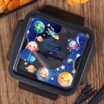 Δοχείο Φαγητού με Χώρισμα & το Όνομα του Παιδιού, Explore Time