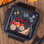 Δοχείο Φαγητού με Χώρισμα & το Όνομα του Παιδιού, Truck Race