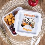 Δοχείο Φαγητού με Χώρισμα & το Όνομα του Παιδιού, Pro Gamer