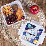 Δοχείο Φαγητού με Χώρισμα & το Όνομα του Παιδιού, Explore Time