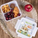 Δοχείο Φαγητού με Χώρισμα & το Όνομα του Παιδιού, Stay Wild