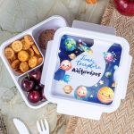 Δοχείο Φαγητού με Χώρισμα & το Όνομα του Παιδιού, Explore Time