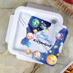 Δοχείο Φαγητού με Χώρισμα & το Όνομα του Παιδιού, Explore Time