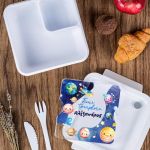 Δοχείο Φαγητού με Χώρισμα & το Όνομα του Παιδιού, Explore Time