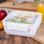 Δοχείο Φαγητού με Χώρισμα & το Όνομα του Παιδιού, Stay Wild