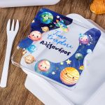 Δοχείο Φαγητού με Χώρισμα & το Όνομα του Παιδιού, Explore Time